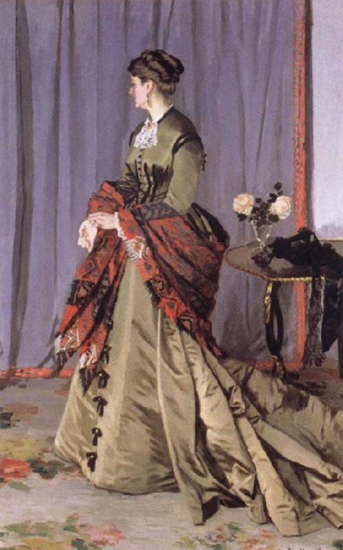  Portrait of Madame Louis Joachim Gaudibert
